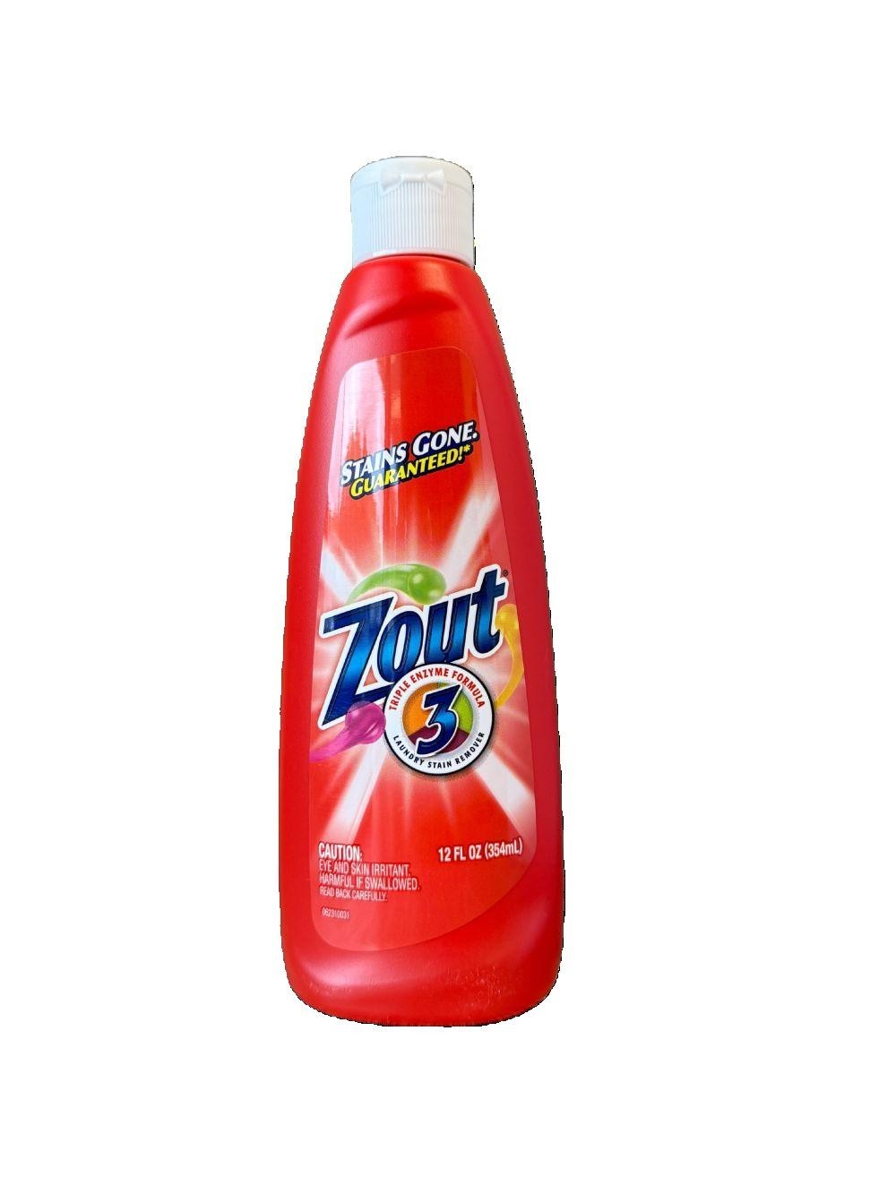 Zout Stain Remover – Effective on Tough and Set-In Stains – 12oz