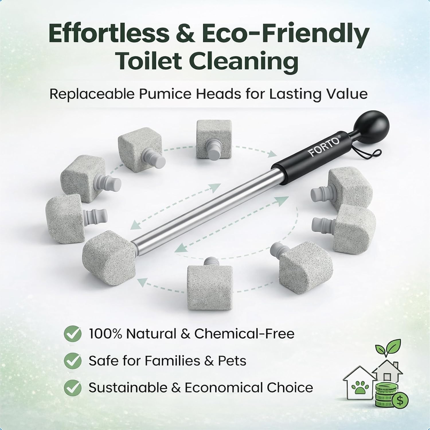 Eco-Friendly Hard Water Stain Remover