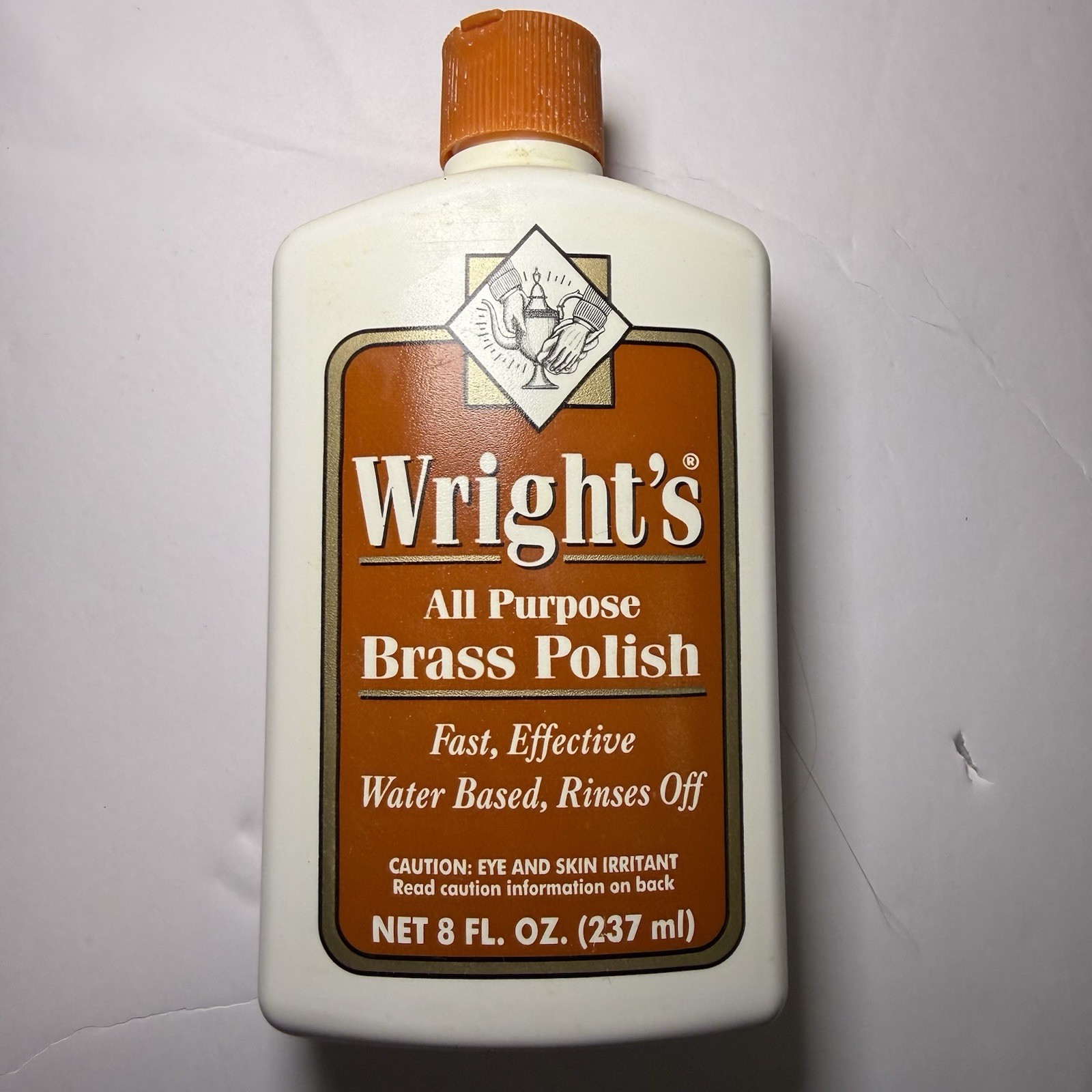 Wright’s All Purpose Brass Polish 8oz Full Vintage Discontinued