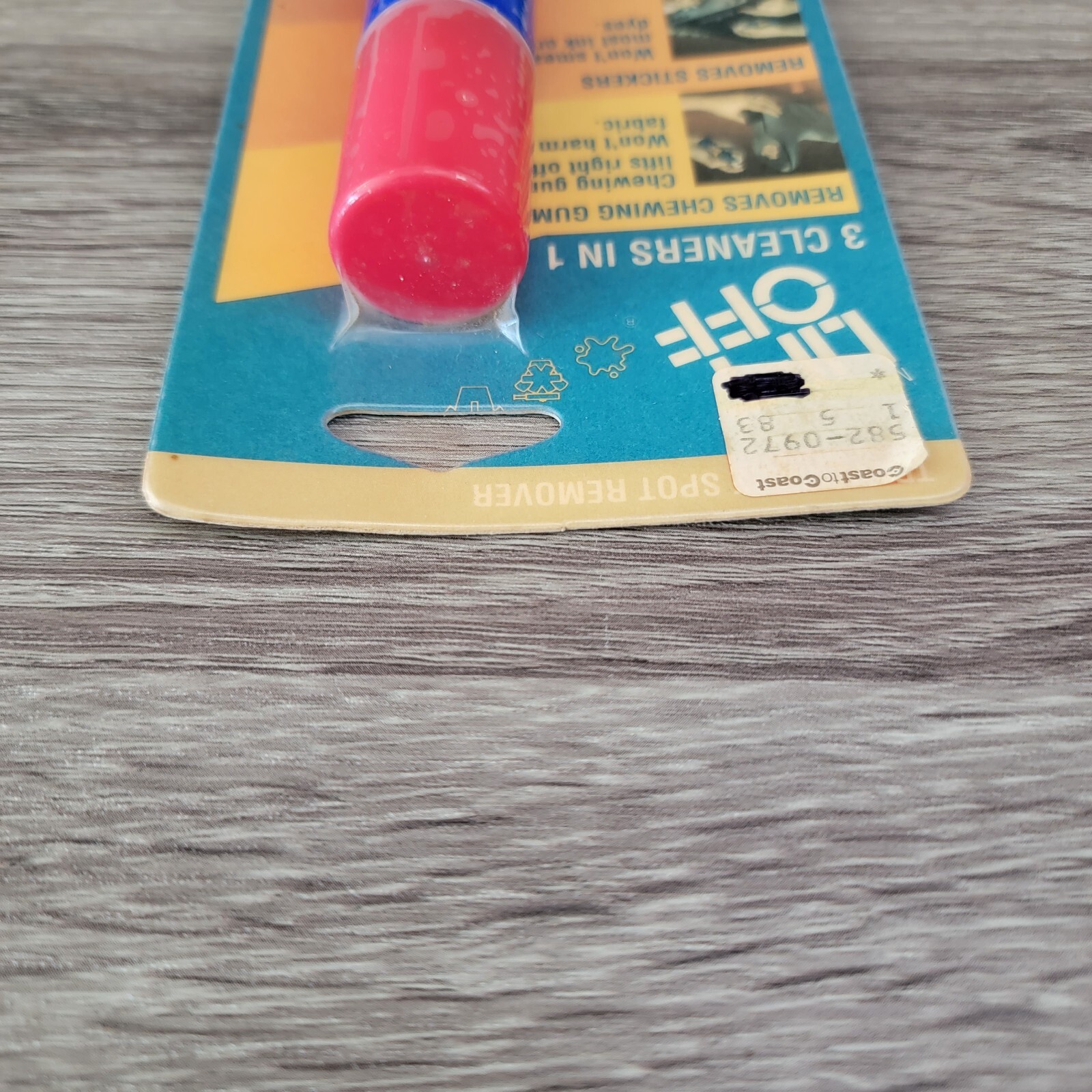 Motsenbockers’s Lift Off 123 3 Cleaners in 1 Removes Gum Stickers Stains 1oz