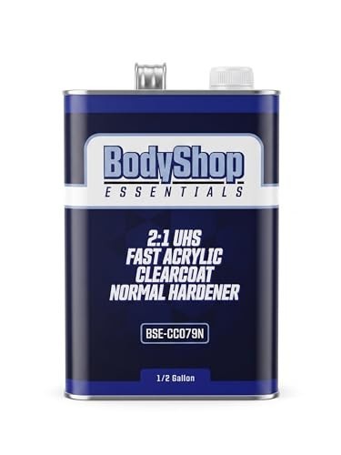 BodyShop Essentials UHS Clearcoat Normal Hardener 1/2 Gallon – 2:1 Activator for