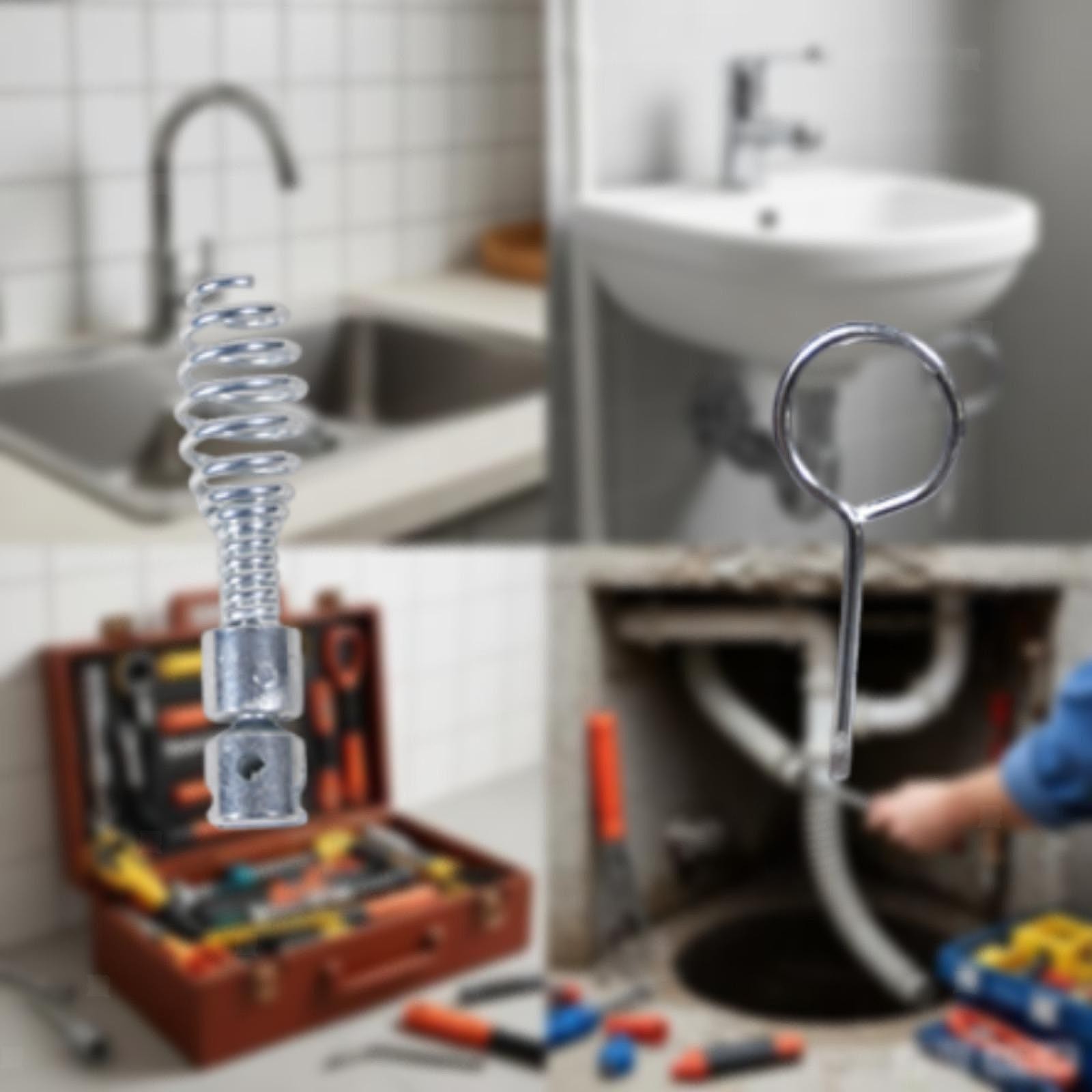 Metal Drain Cleaning Head, Versatile And Robust Attachment – ​​removes Any
