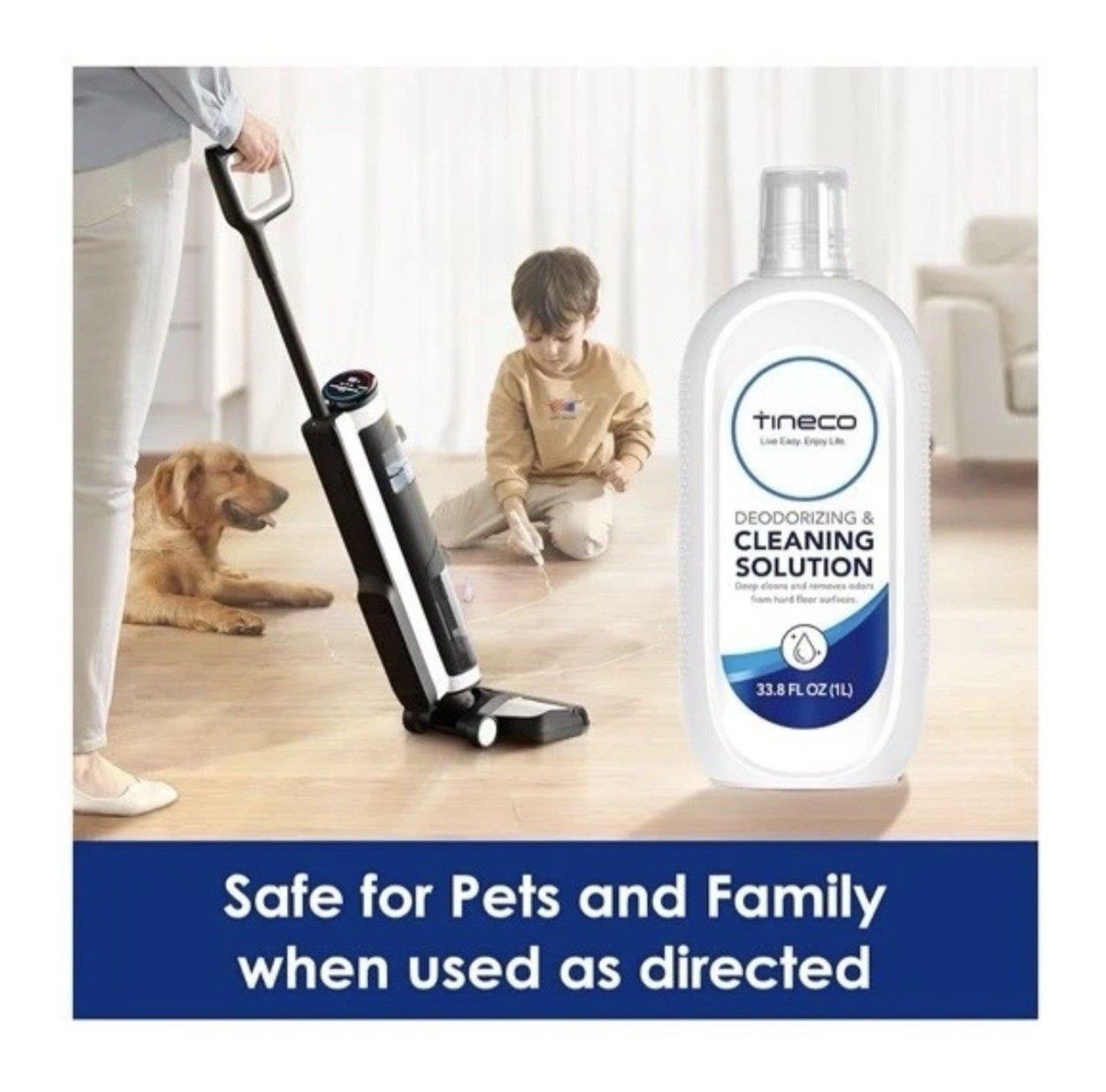 Tineco Floor Deodorizing And Cleaning Solution (33.8 OZ) New Sealed In Box