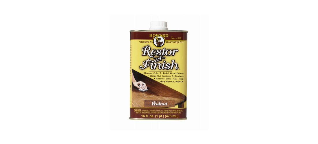 Howard RF4016 Wood Restorer, Walnut, Liquid, 16 oz, Can