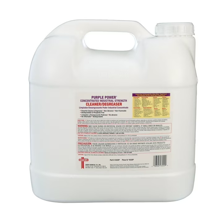 Purple Power Degreaser Concentrate, 2.5 Gallons