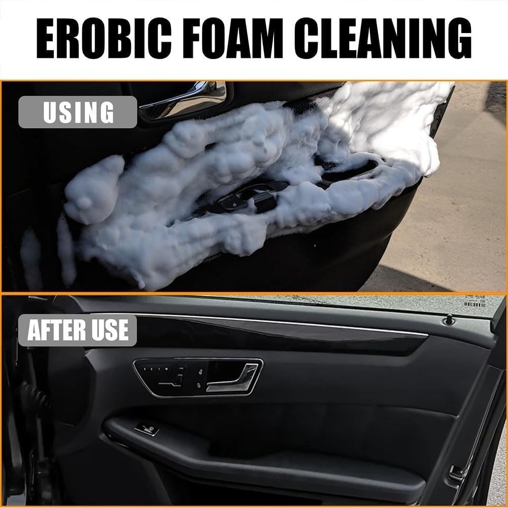 1/2/3PC Car Interior Foam Cleaner 250ml Powerful Stain Remover, for Leather