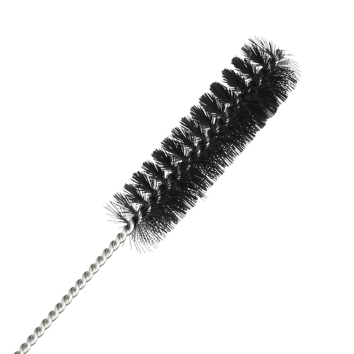 10-Pack Nylon Straw Cleaning Brushes–Stainless Steel Wire Drink Pipe Cleaner Kit
