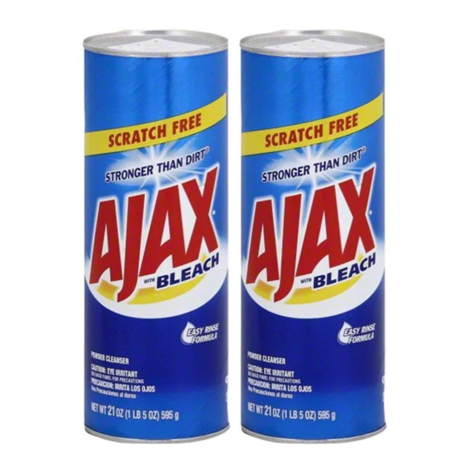 Ajax Powder Cleanser with Bleach, 21 oz. (595g) (Pack of 2)
