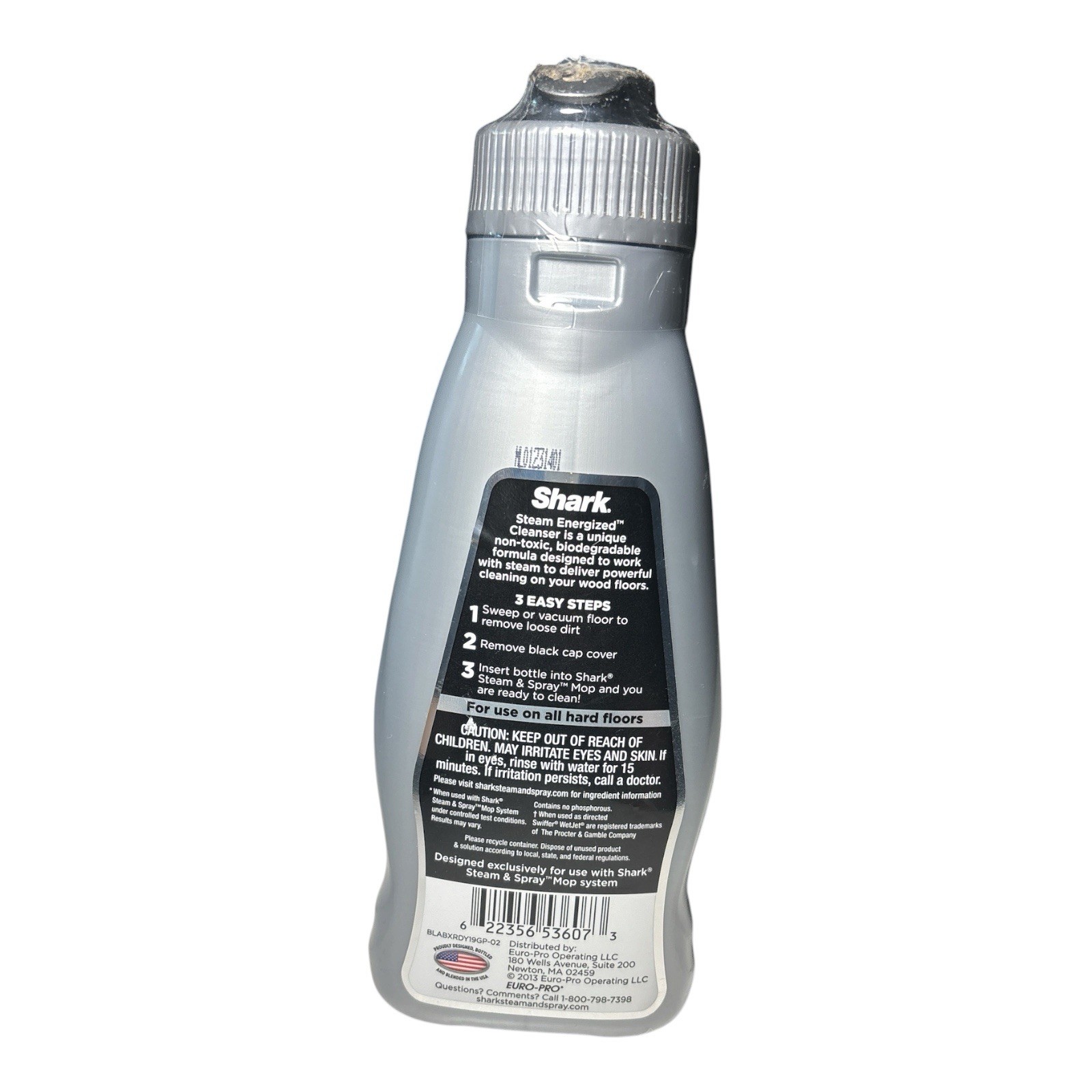 Shark Steam Spray Mop Energized Cleanser Multi Floor Waterfall Fresh 20 FL OZ