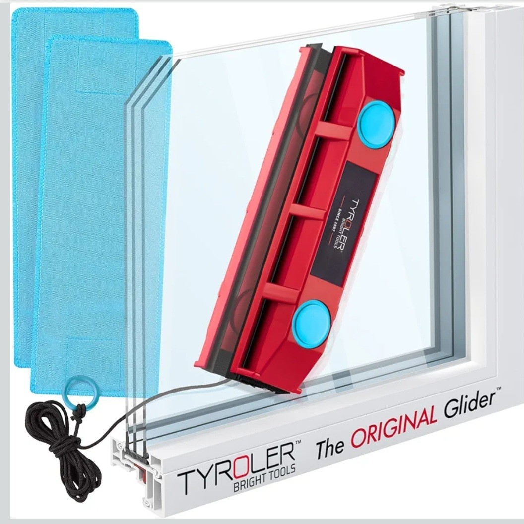 Tyroler Bright Tools The Glider D-2 Magnetic Window Cleaner for Double Glazed…