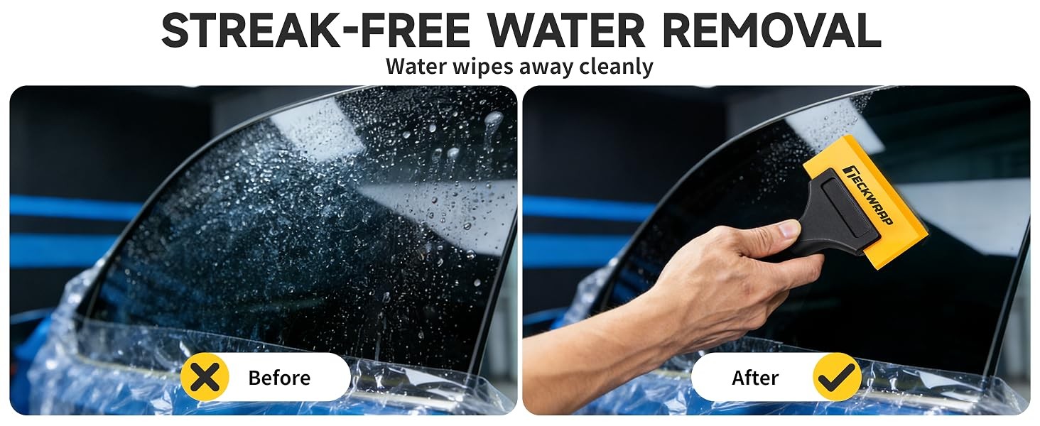 Mini Silicone Squeegee for Window Tint –5 Inch Small Squeegee for Car