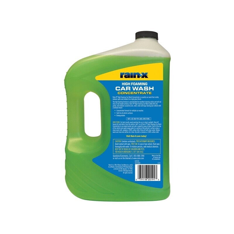 High Foaming Car Wash Concentrate Cleaner Streak Free Biodegradable Safe Gloss