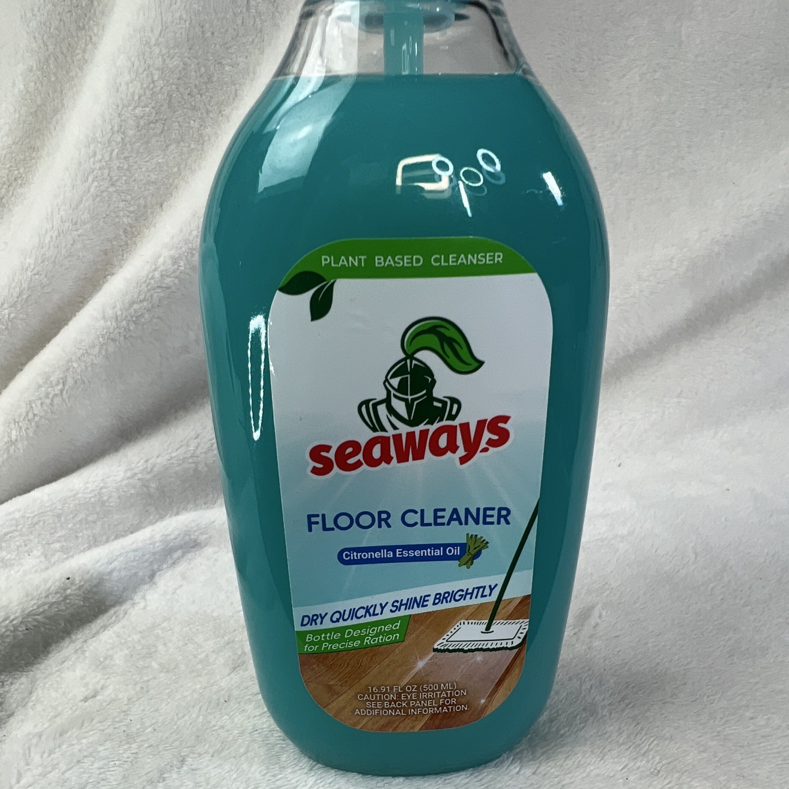 Seaways Plant Based Floor Cleaner Liquid, Citronella Scent 16.91 fl oz