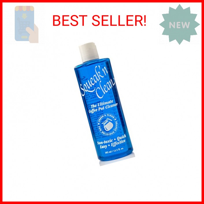 Concentrated Coffee Pot Cleaner / Food and Beverage Stain Remover – Over 20 Uses