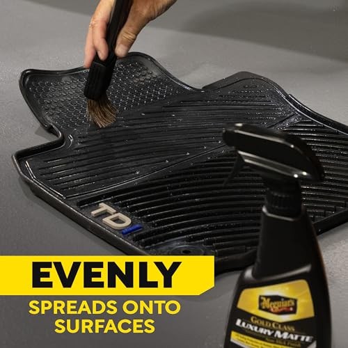 Gold Class Luxury Matte – Adds Protection to Rubber, Vinyl, Plastic & Leather