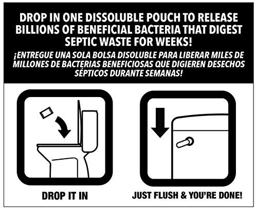 Septic Tank Treatment – 3 Month Supply Of Septic Treatment- Dissolvable Septic