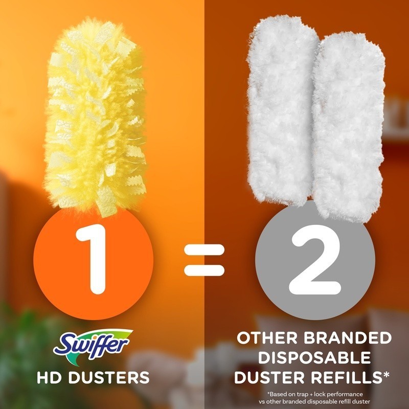 Extendable Duster Starter Kit W/ 3 Heavy Duty Refills 360 Degree Cleaning Tool