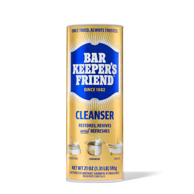 2PACK Bar Keepers Friend 21 oz. Powder All-Purpose Cleaner and Polish