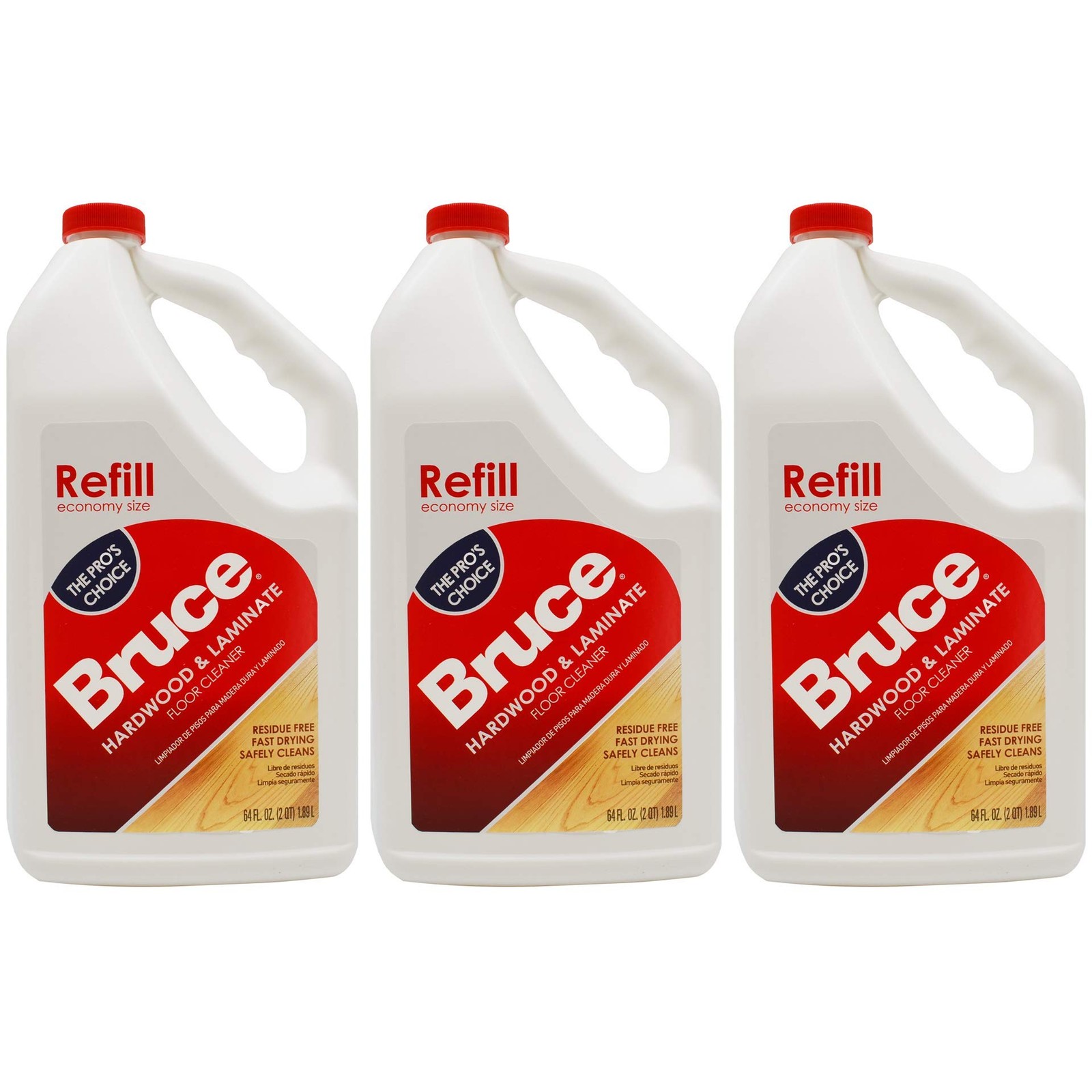 Hardwood and Laminate Floor Cleaner for All No-Wax Urethane Finished Floors R…