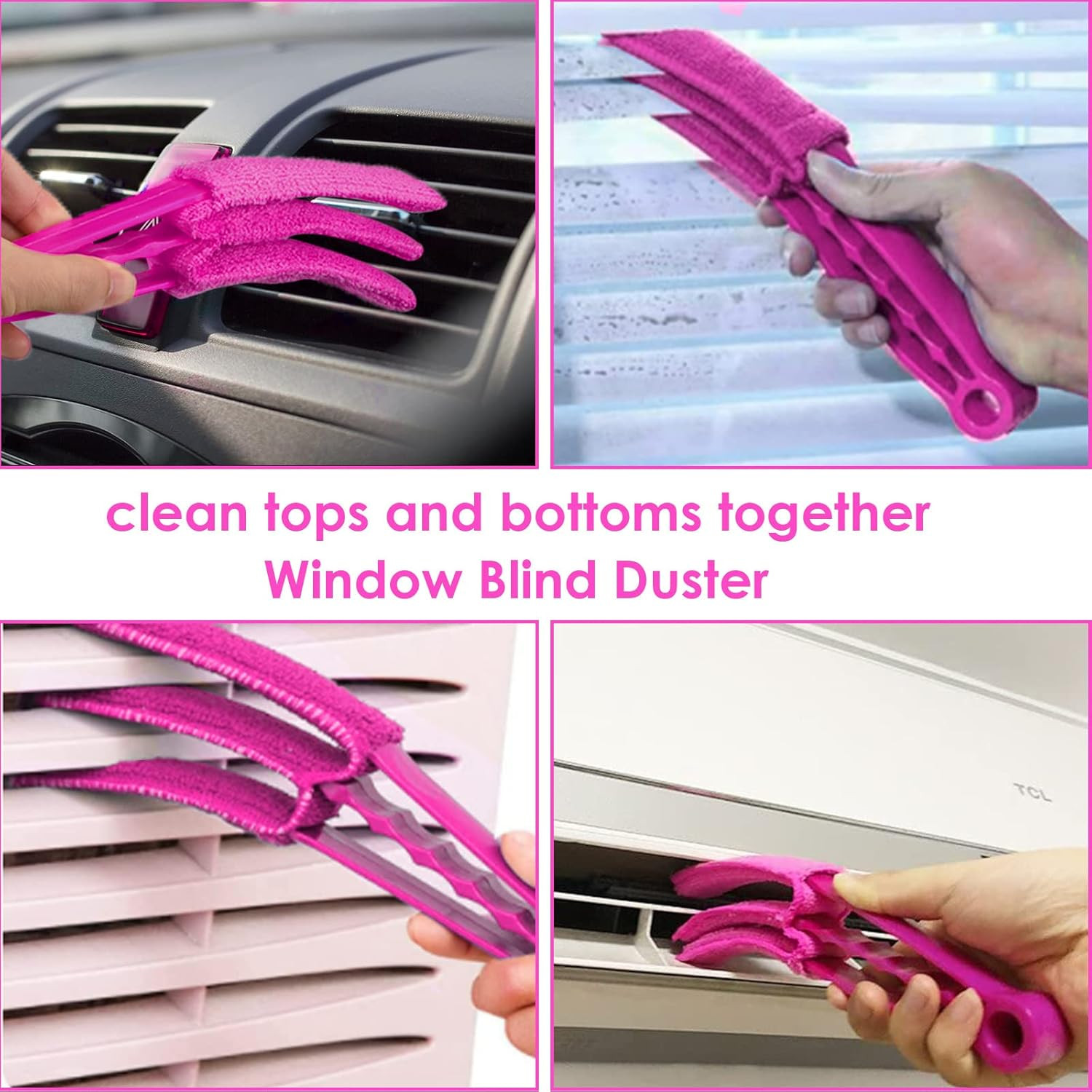 8 Foot Dusters for Cleaning, Duster with Extension Pole, Microfiber Feather Dust