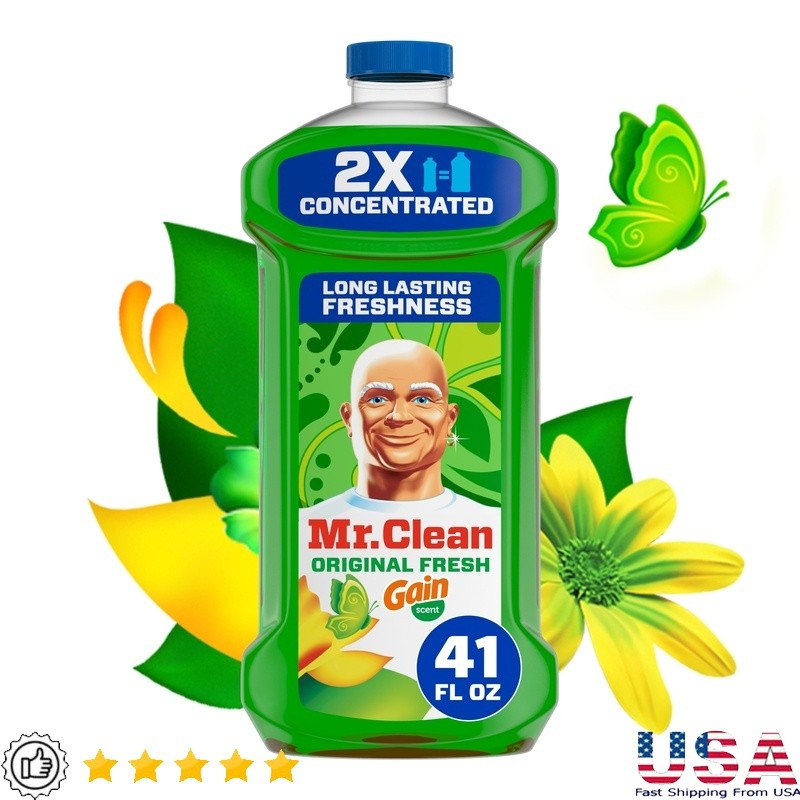 2X Concentrated Multi Surface Cleaner Gain Original Scent All Purpose 41 fl oz