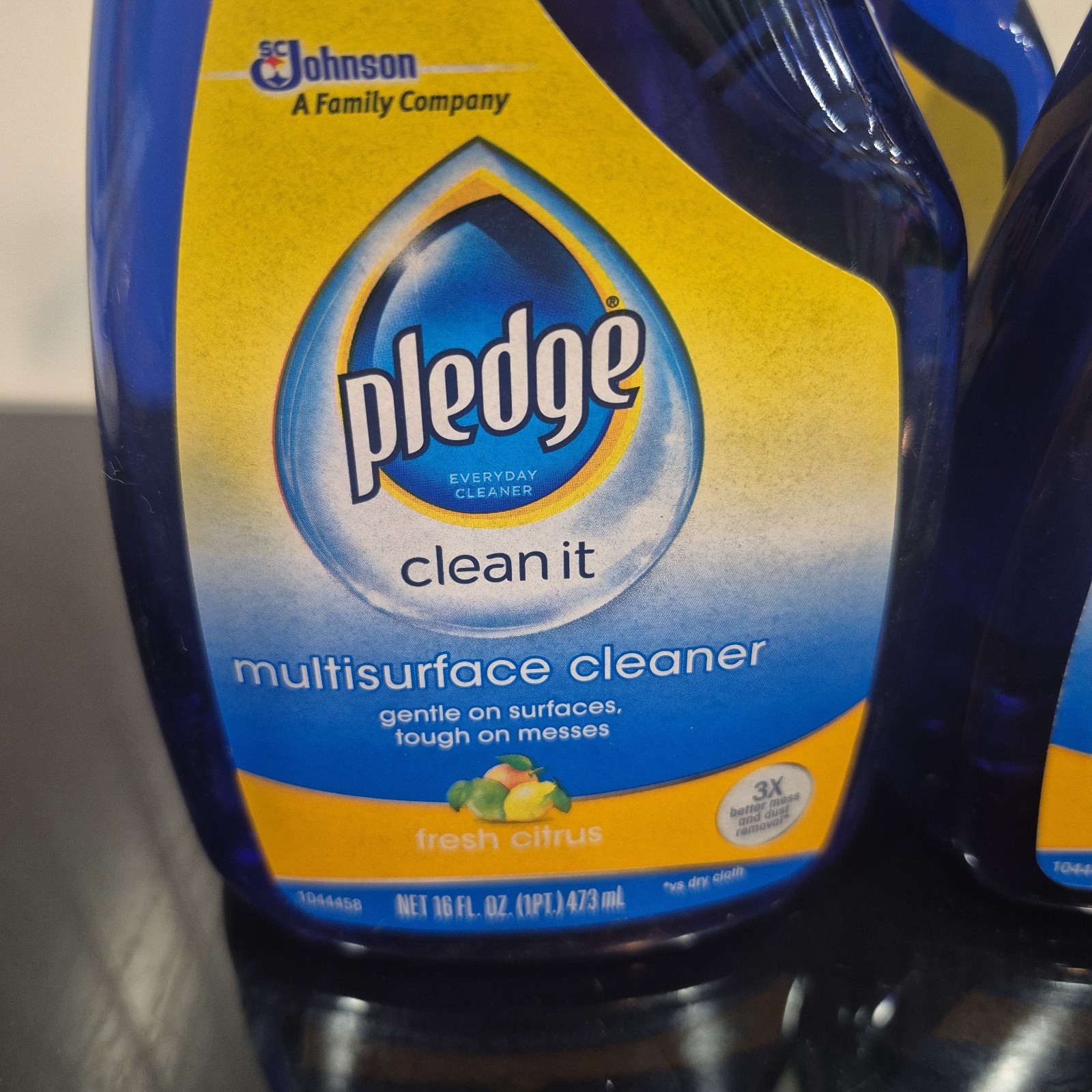 4x PLEDGE Multi-Surface CLEAN IT Fresh Citrus 16 Oz