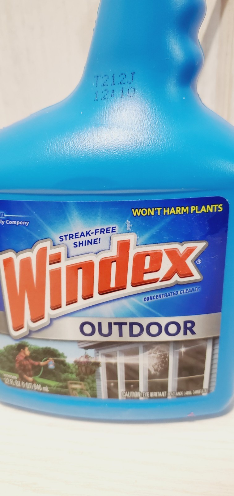 Windex Outdoor Concentrated Glass Window Cleaner 32 oz Lot Of 2 (64oz)