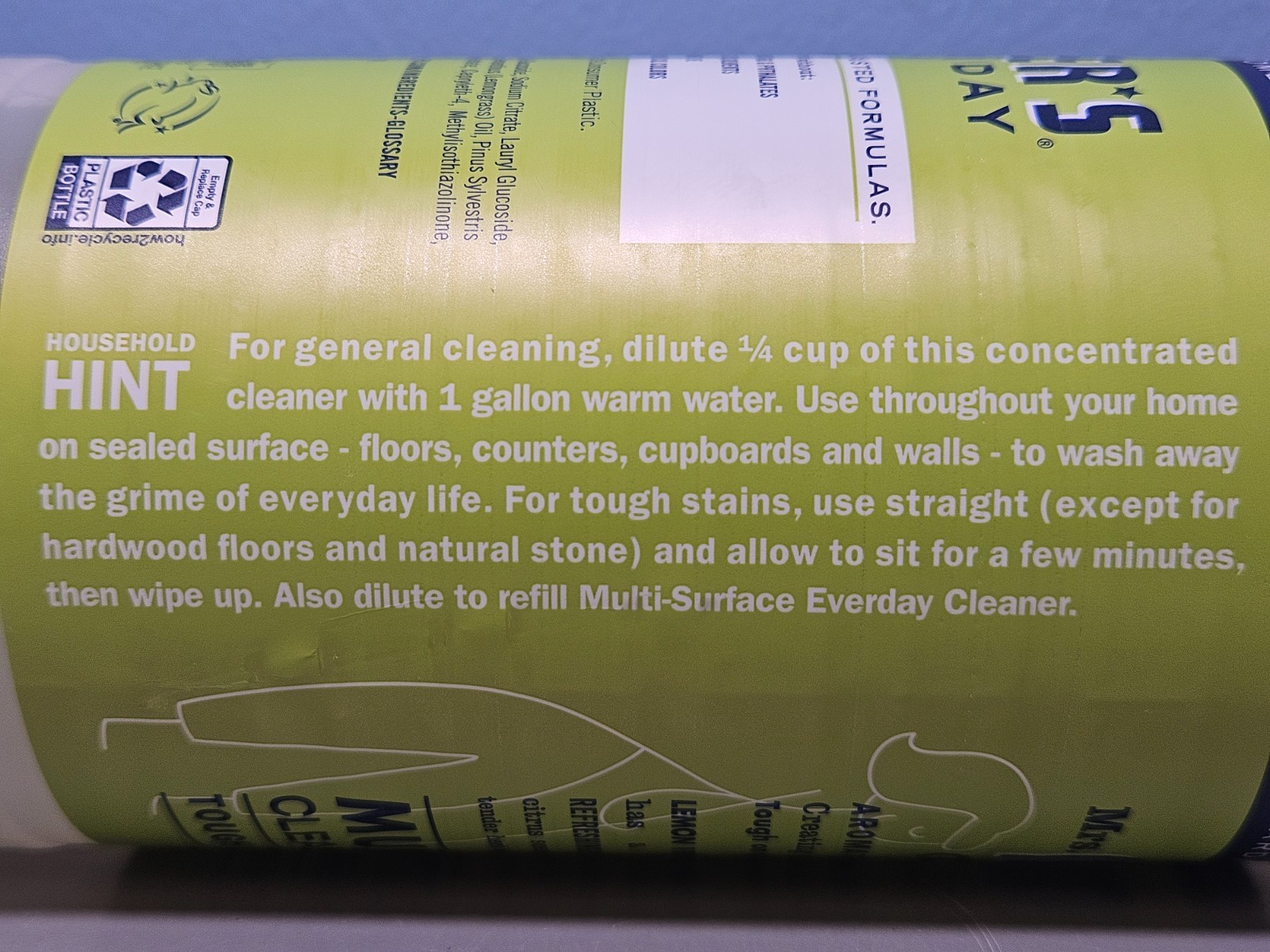 Mrs. Meyer’s Clean Day Multi-Surface Cleaner Concentrate 32 fl oz 2-Pack – New