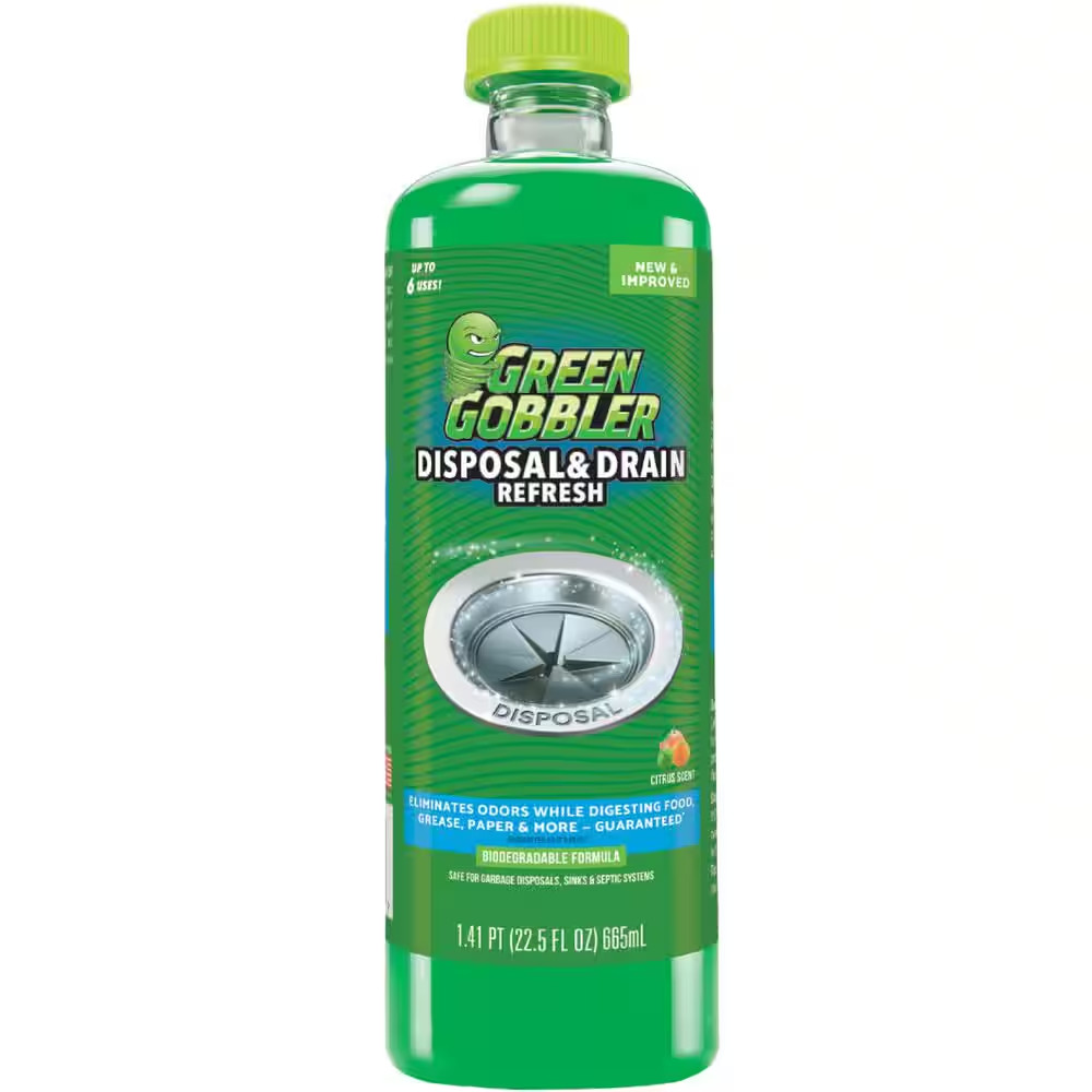 22.5 Oz. Garbage Disposal and Drain Odor Eliminator and Enzymatic Drain Cleaner