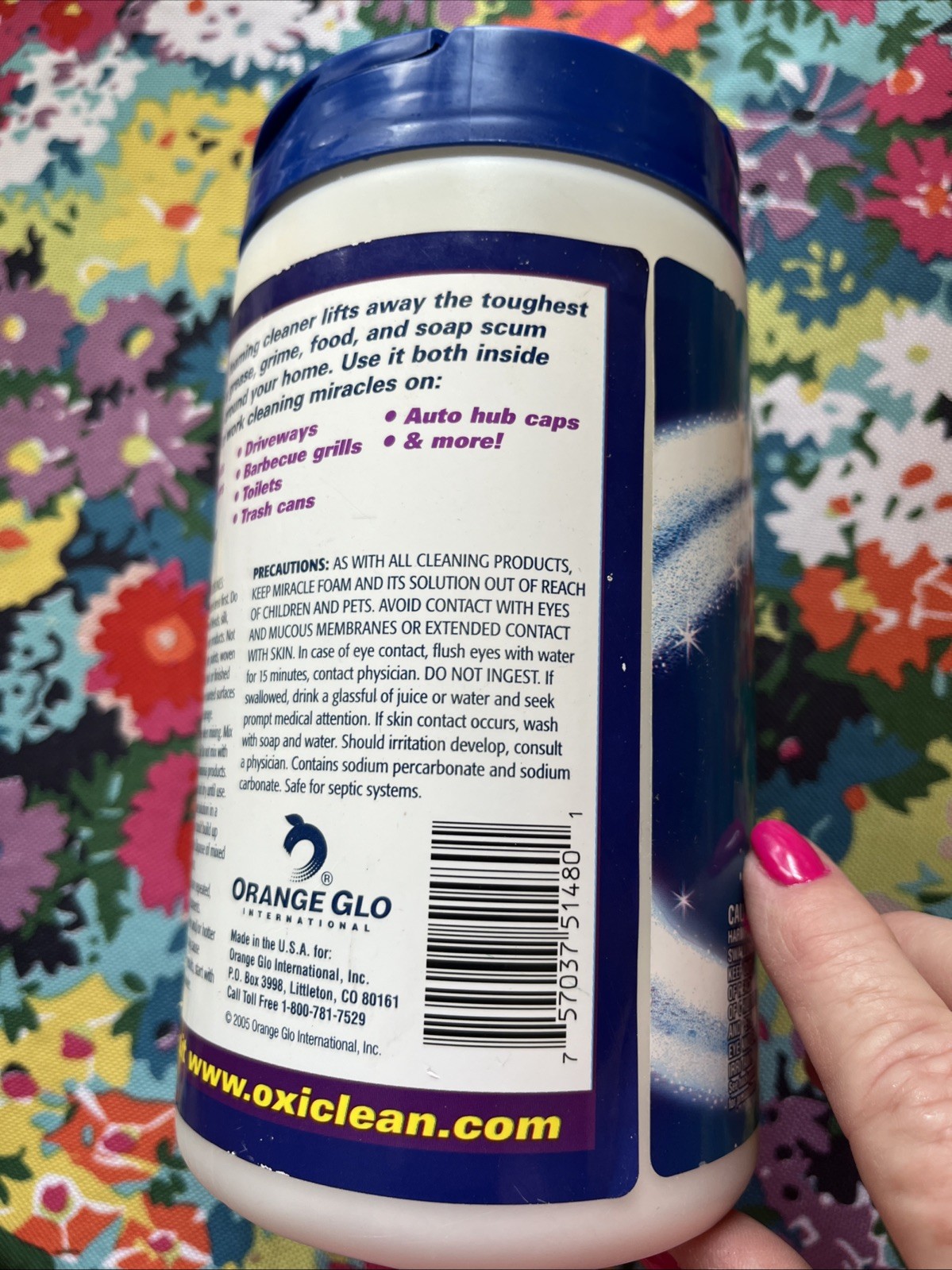 OxiClean Miracle Foam Power Cleaner Discontinued Powder 32 oz Oxi Clean 2 lbs