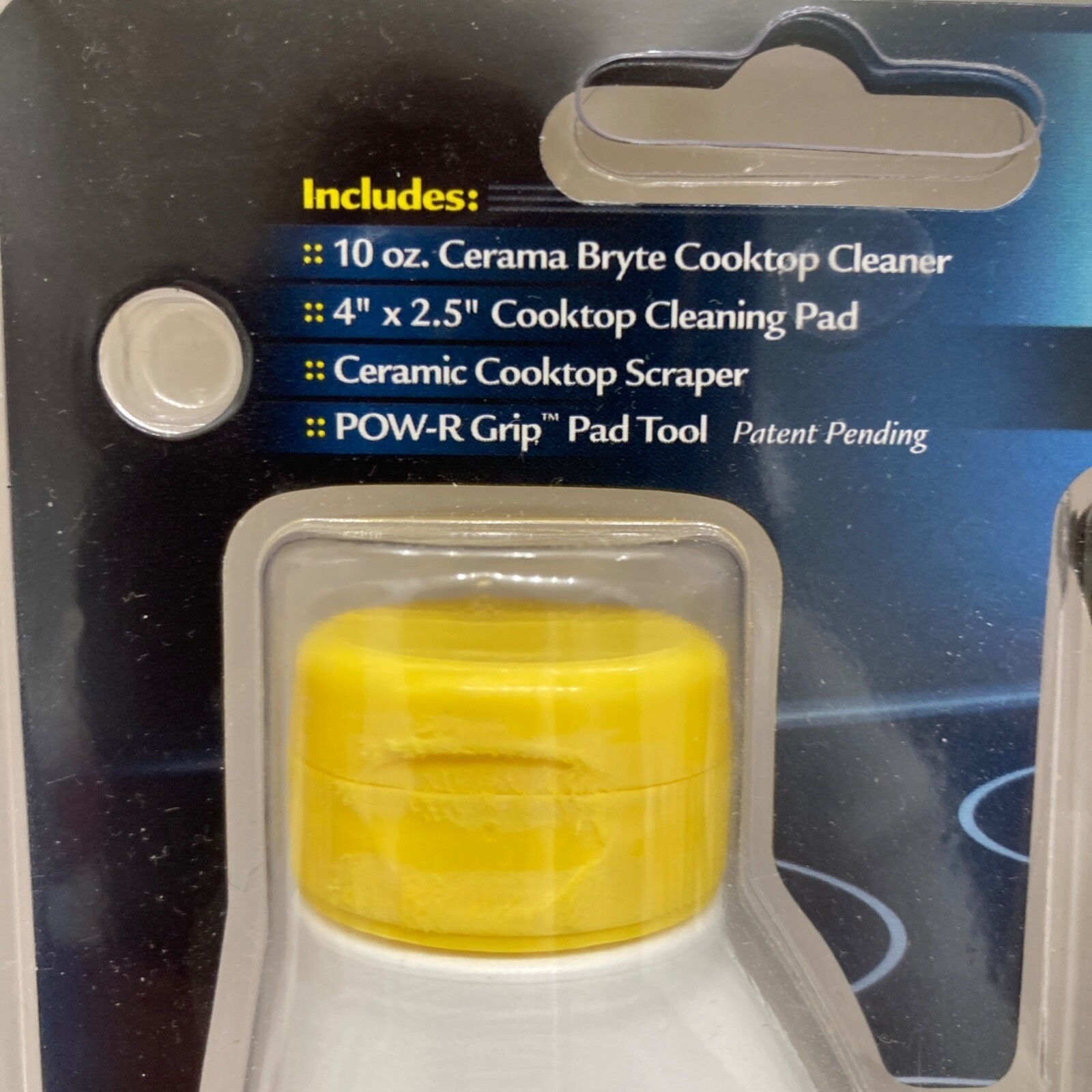 Cerama Bryte Cooktop Cleaner 10 OZ + Scraper, Pad, Pad Tool – Remove Stains NEW