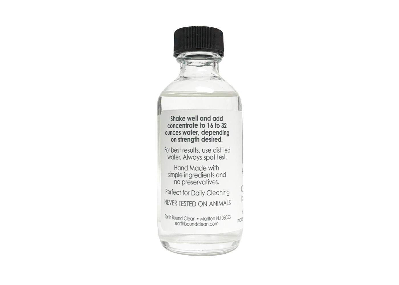 EARTH BOUND CLEAN All Purpose Cleaning Concentrate Kitchen Bathroom Non Toxic