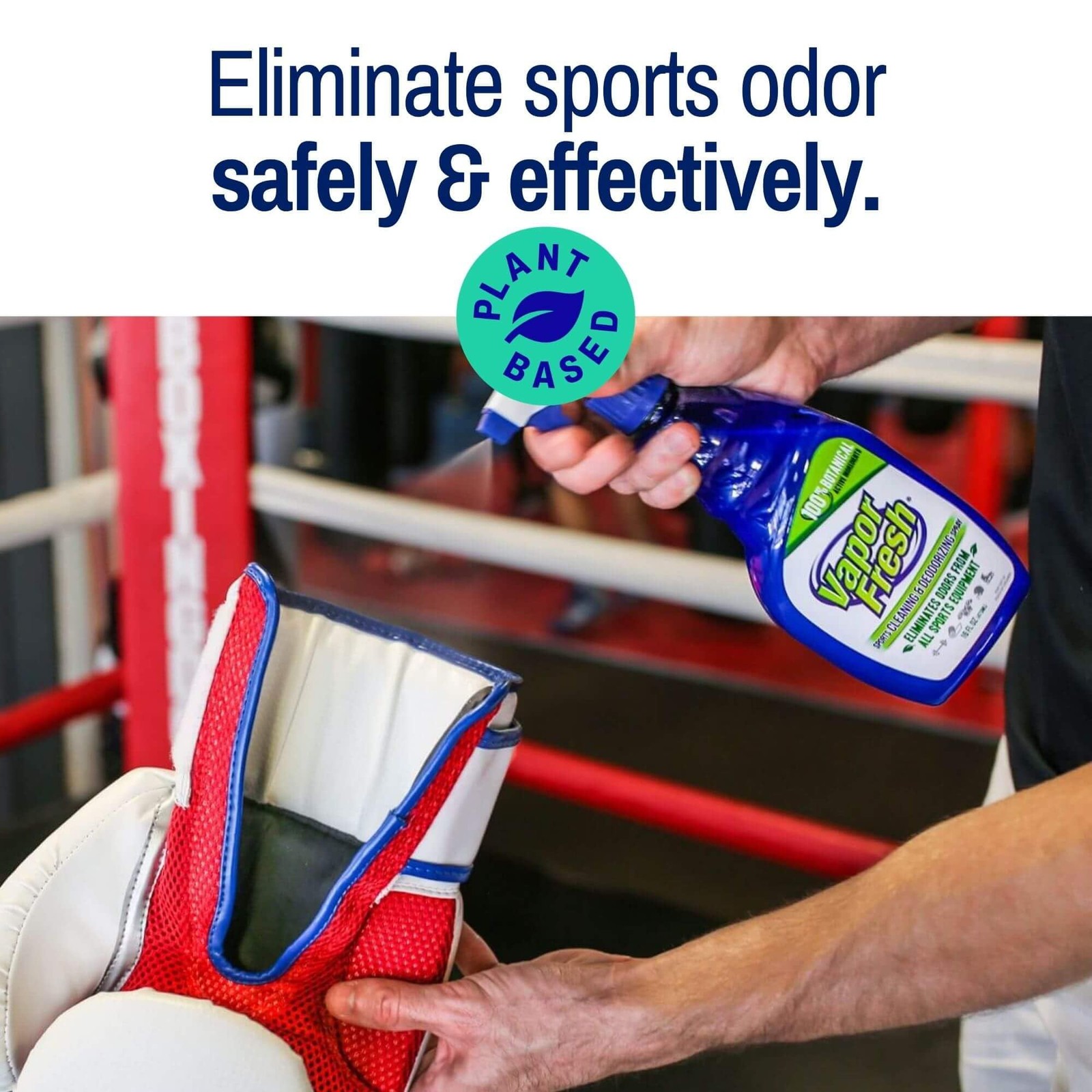 Sports Cleaner and Deodorizer – For Boxing Gloves, Sports Pads, Helmets, Gym …
