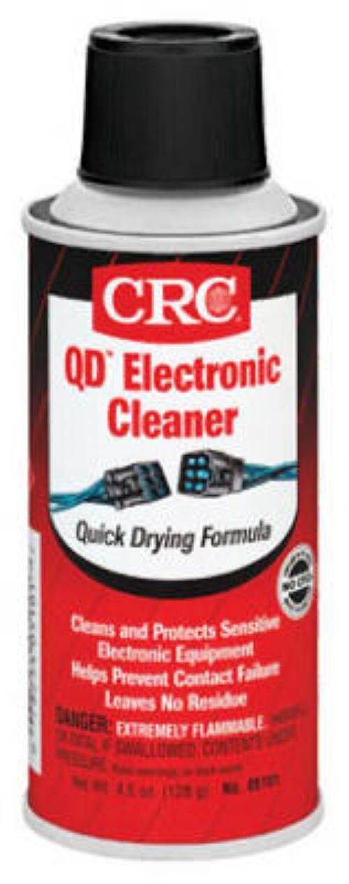 CRC 05101 4.5 oz Can of Plastic Safe Quick Drying QD Electronic Cleaner