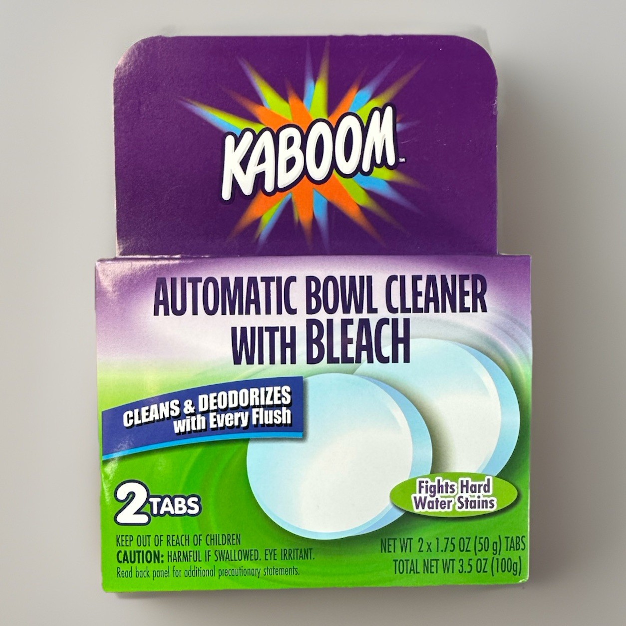 2x KABOOM Fresh Scent Toilet Bowl Pods 20 + Free Automatic Bowl Cleaner Bundle