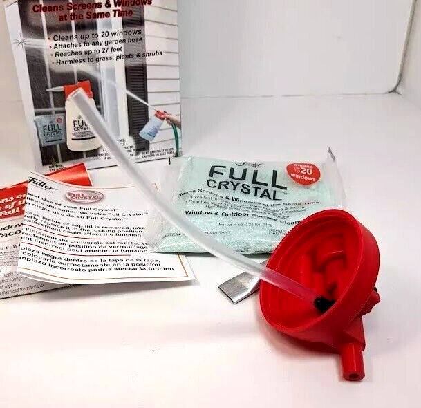 Fuller Brush Window Outdoor Surface Cleaner Sprayer Full Crystal Screens FBFC-6