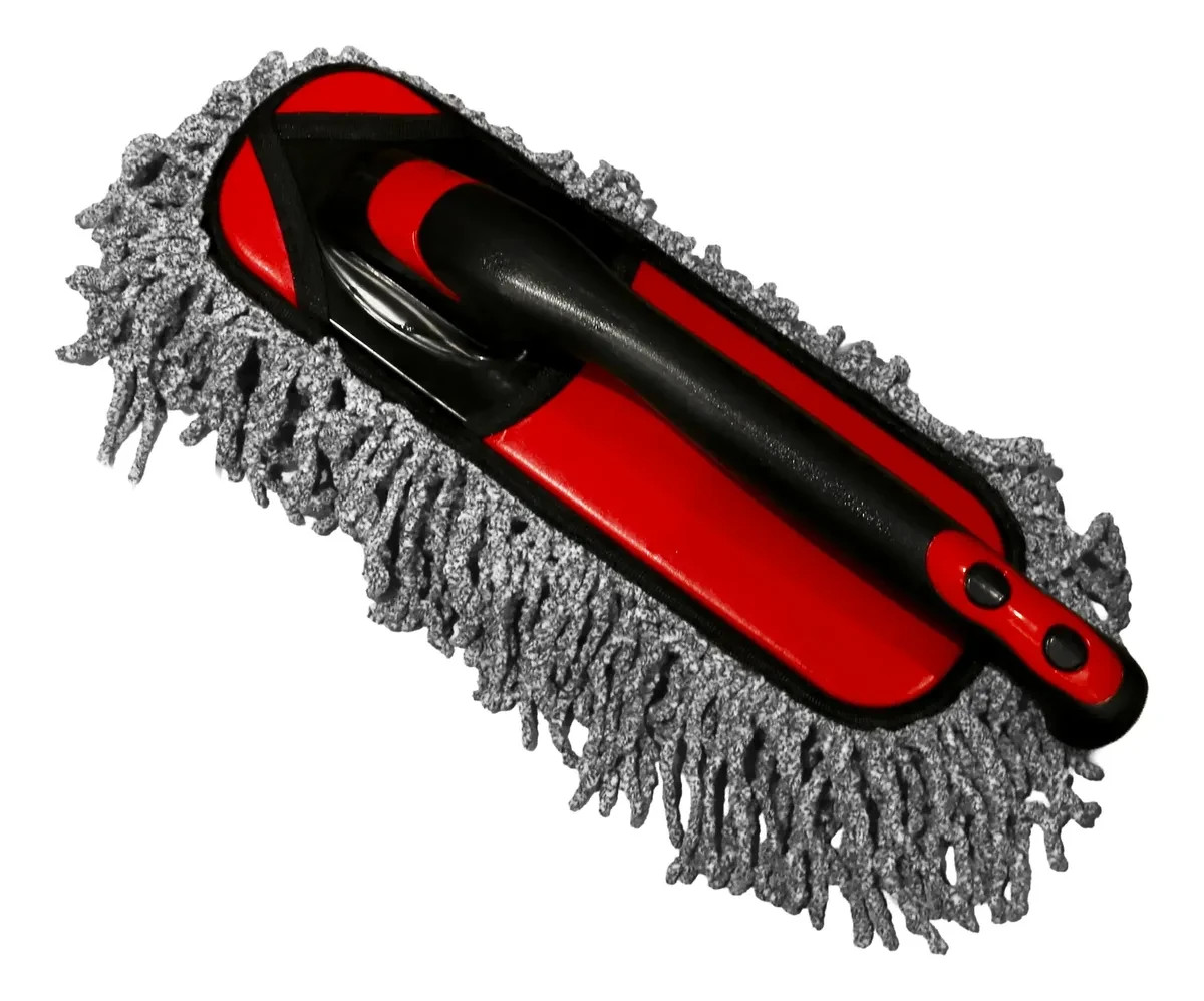 Car Duster Exterior Rotatable Handle, Scratch Free Auto Wash Brush Mop, In