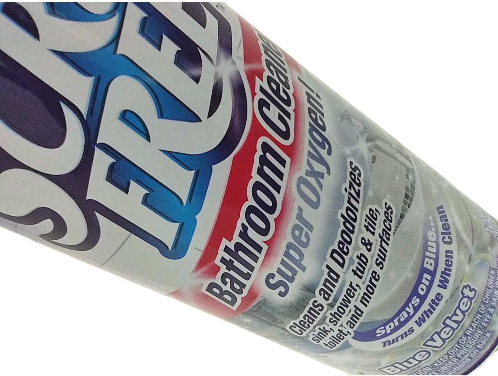 ( LOT 4 ) Scrub Free BATHROOM CLEANER w/ Super Oxygen 12 oz Each