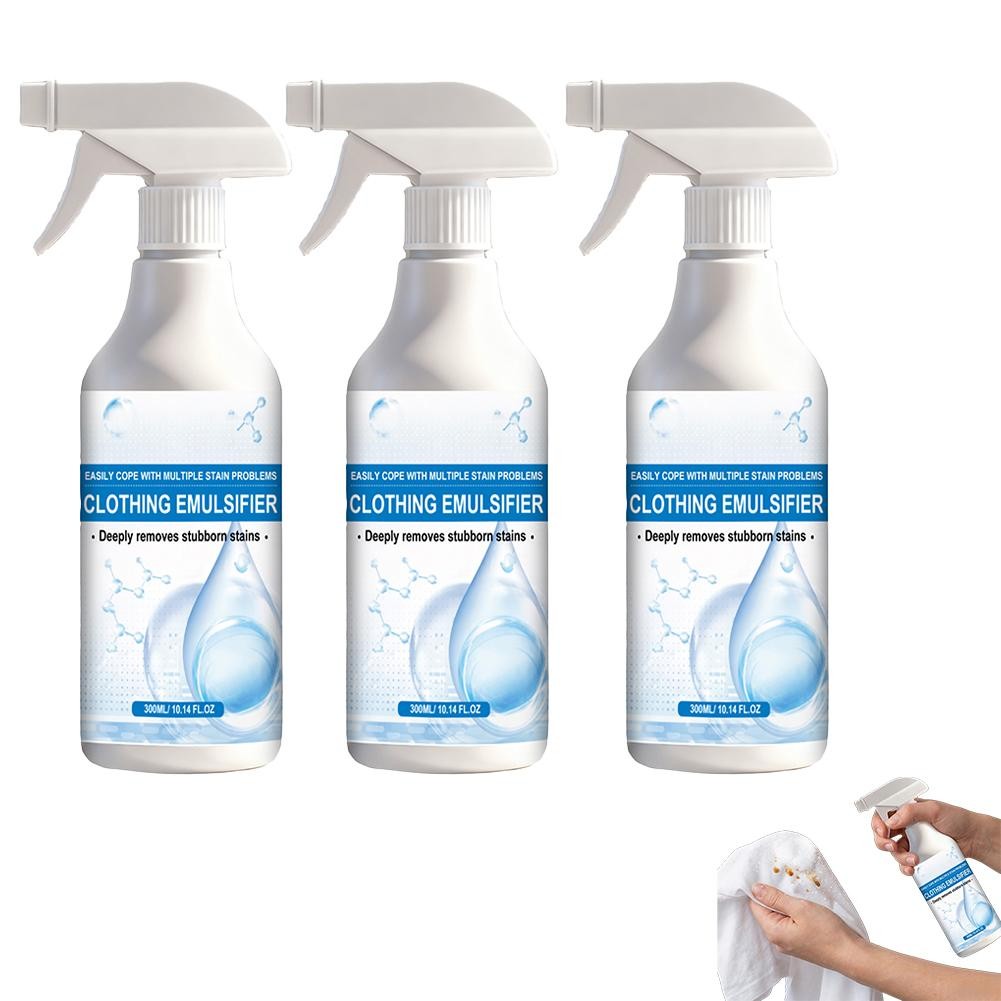 Clothing Emulsifier, Fly Cloth Cleanse Clothing Emulsifier StainRemover Spray