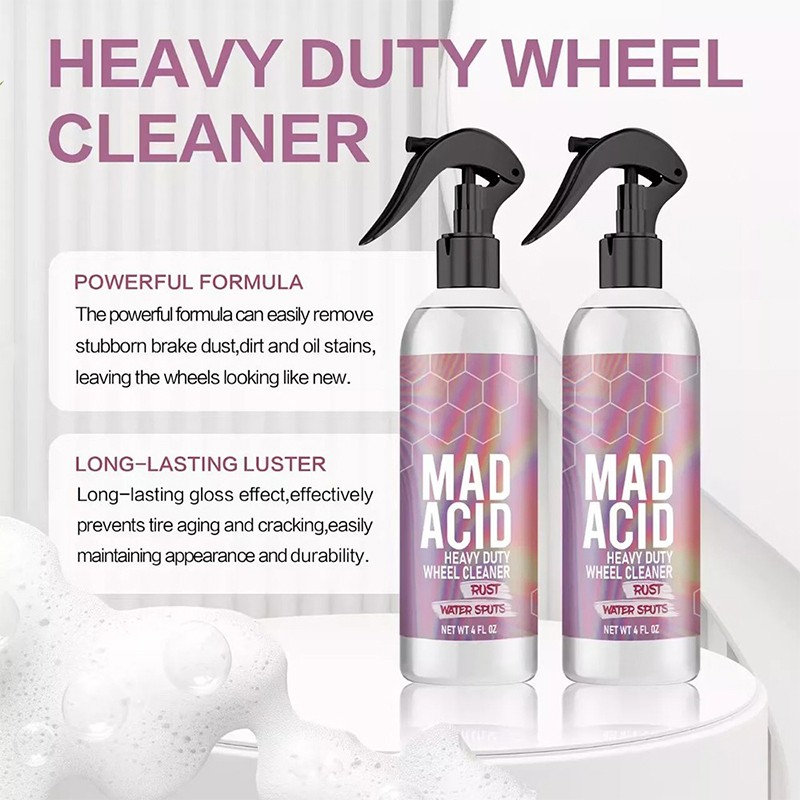 3X Heavy-Duty Wheel Cleaner, Water Spot Remover for Car,Glass Cleaner