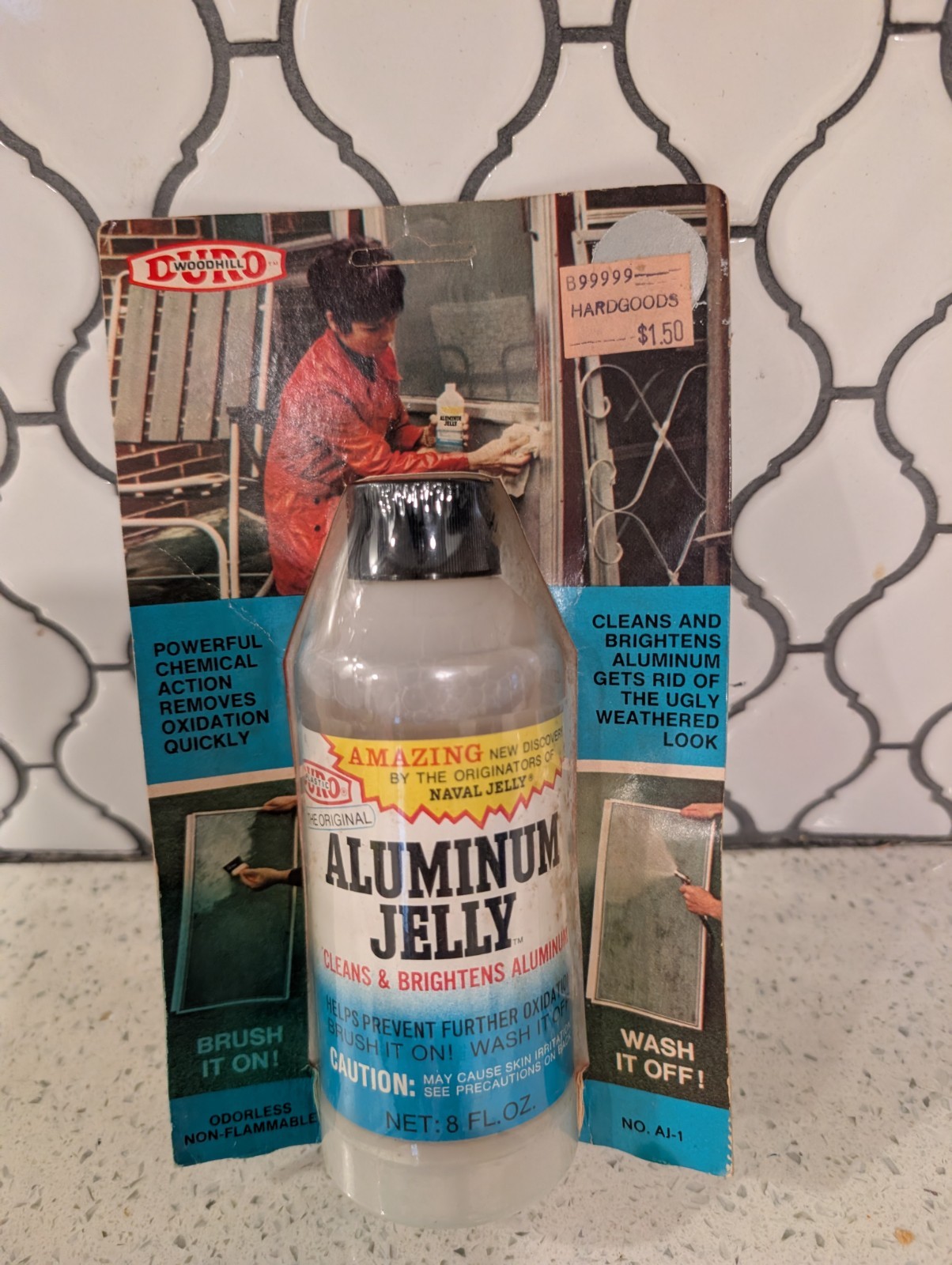 Duro by Loctite Aluminum Jelly Cleaner & Brightner 8 Fl Oz New Discontinued0418