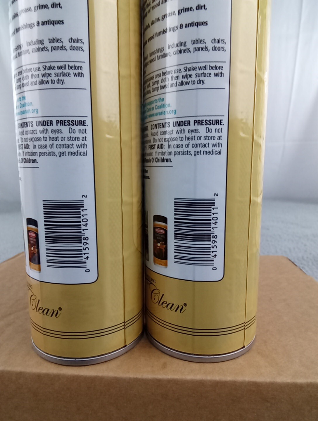 2x Weiman Furniture Cleaner Spray 12oz Size Brand New DISCONTINUED Product
