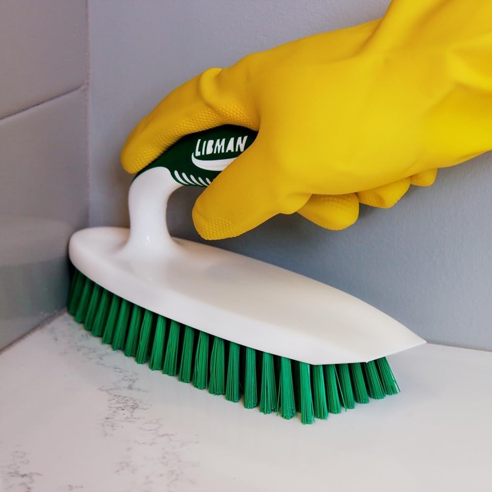 Heavy Duty Scrub Brush Kit – 3 Durable Brushes for Tackle Tough Household Messes