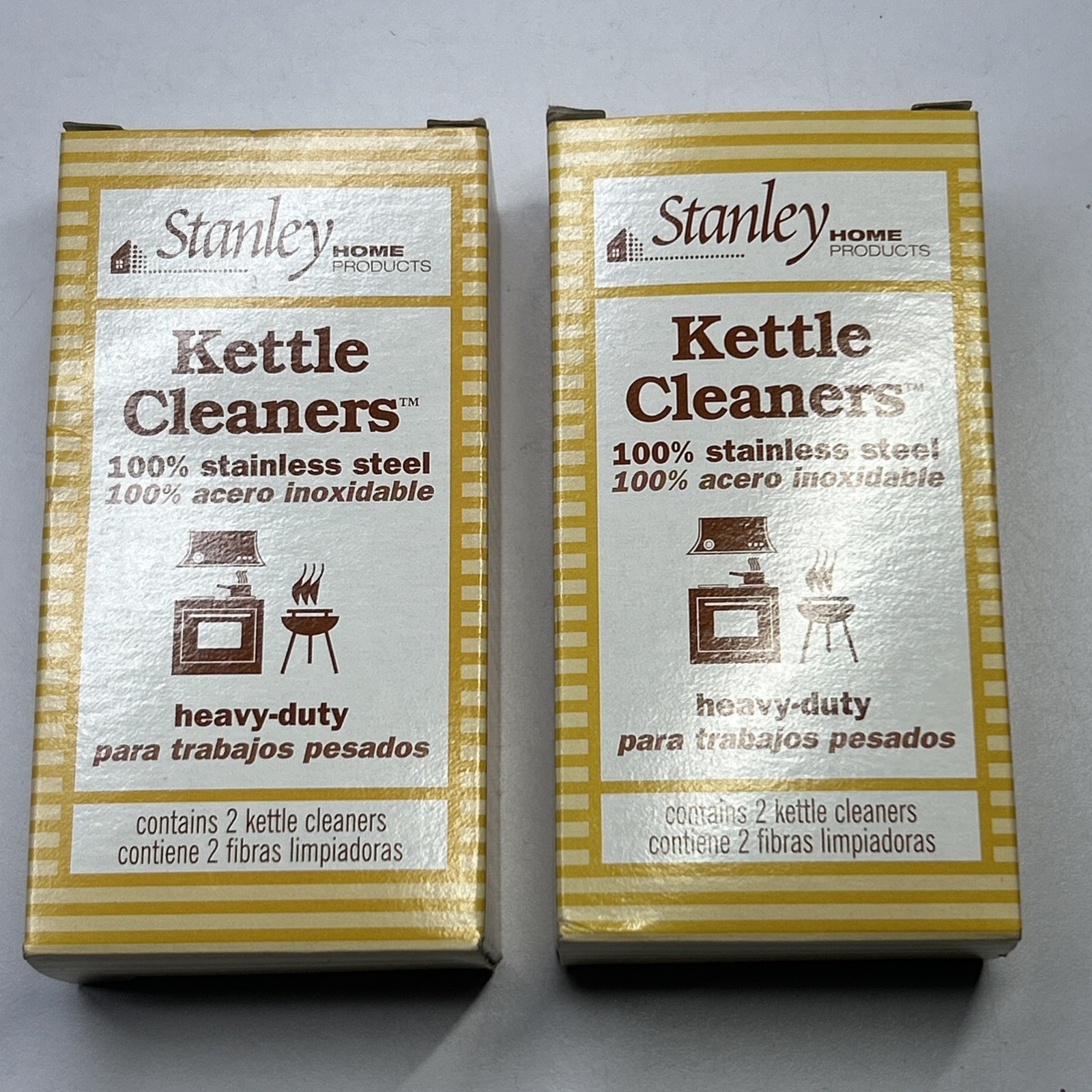 4x Stanley Home Products Kettle Cleaners 2 Packs Of 2