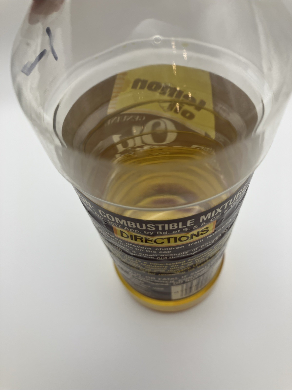 Vintage Old English Lemon Oil Furniture Polish 16 fl oz ~ 50% Full – Made In USA