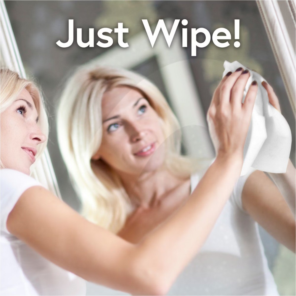 Original Window and Glass Cleaner Wipes Pre-Moistened