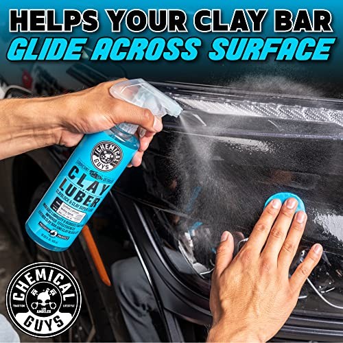 Chemical Guys Medium Duty Clay Bar Kit with Luber Lubricant – Car Paint Detailin