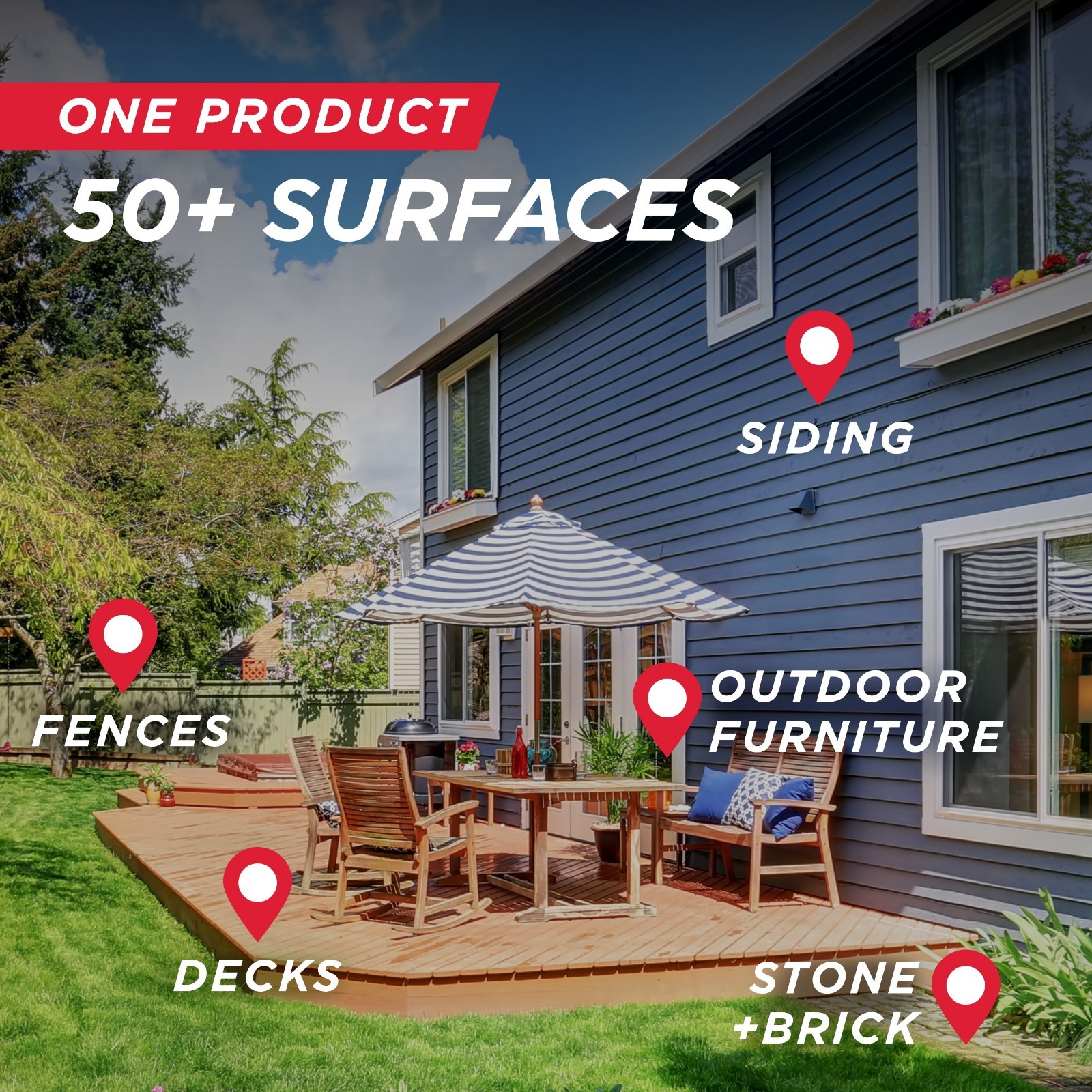 30 SECONDS 5-gallon Mold and Mildew Stain Remover Concentrated Outdoor Cleaner