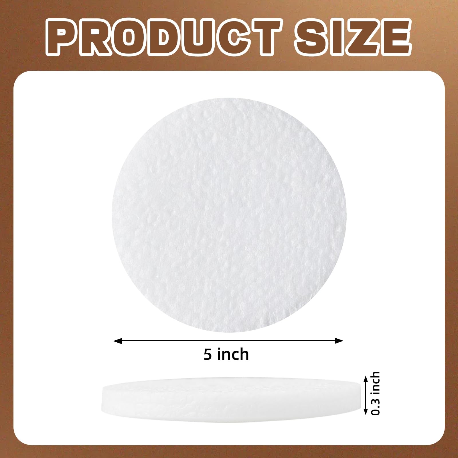 5″ Non Scratch Polishing Pad Hook & Loop Woven Discs, Non-Abrasive Finishing …