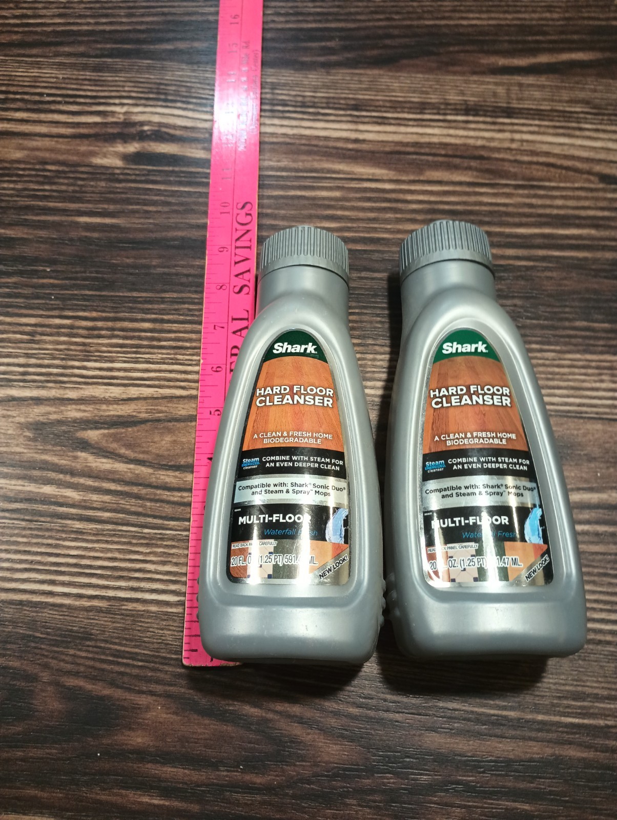 Shark Hard Floor Cleanser Multi-Floor 20oz Waterfall Fresh SONIC Duo 2 New